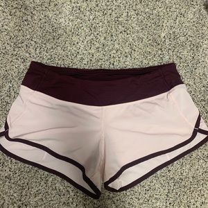 Lululemon speed shorts